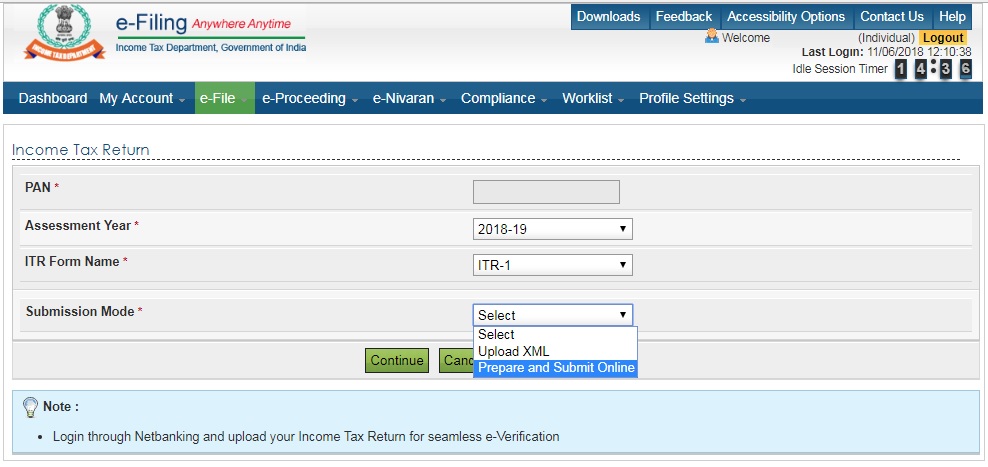 e file income tax